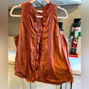 Anthropologie Sleeveless Tank